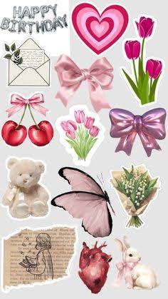 Add cute stickers in box