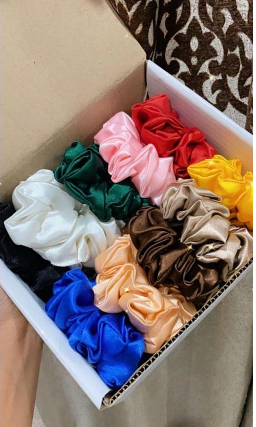 Premium Satin Scrunchies