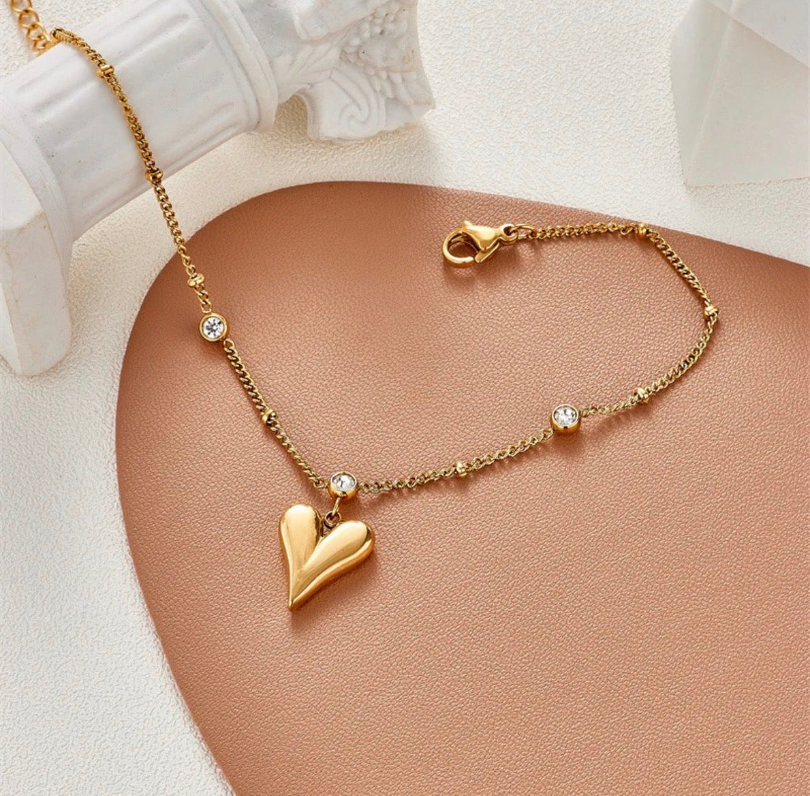 Heart Drop Stone
Bracelet