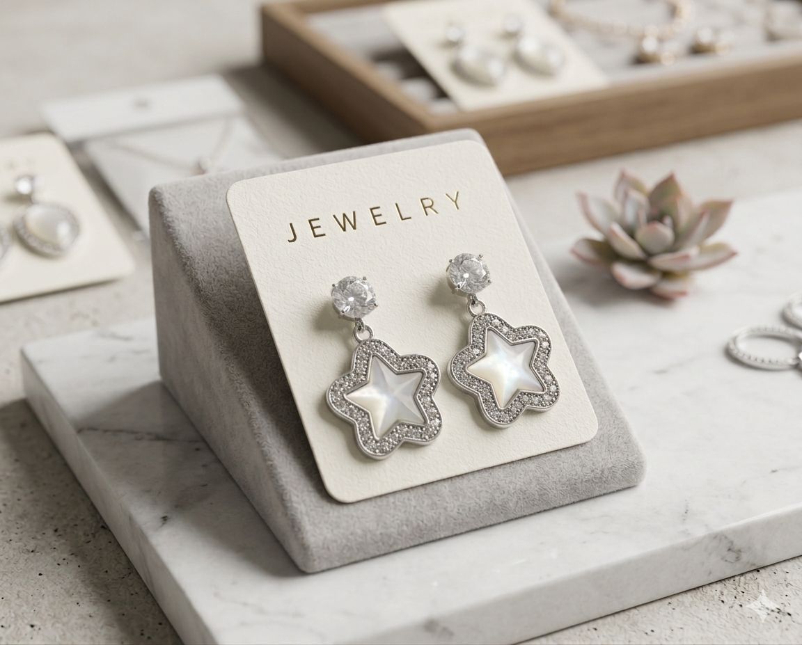 Star earrings