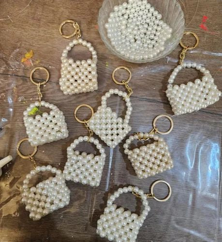 Pearl bag keychain 💎