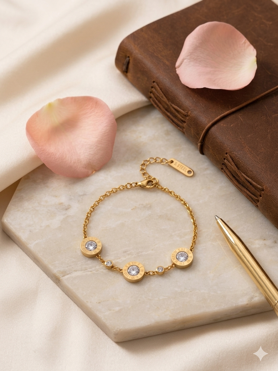Aura Roman Charm Bracelet
Bracelet