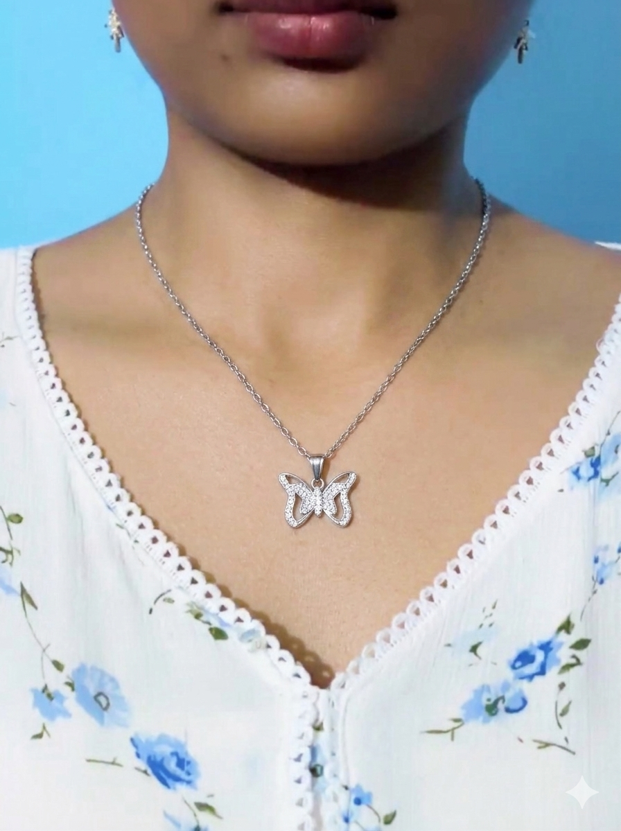 Butterfly necklace