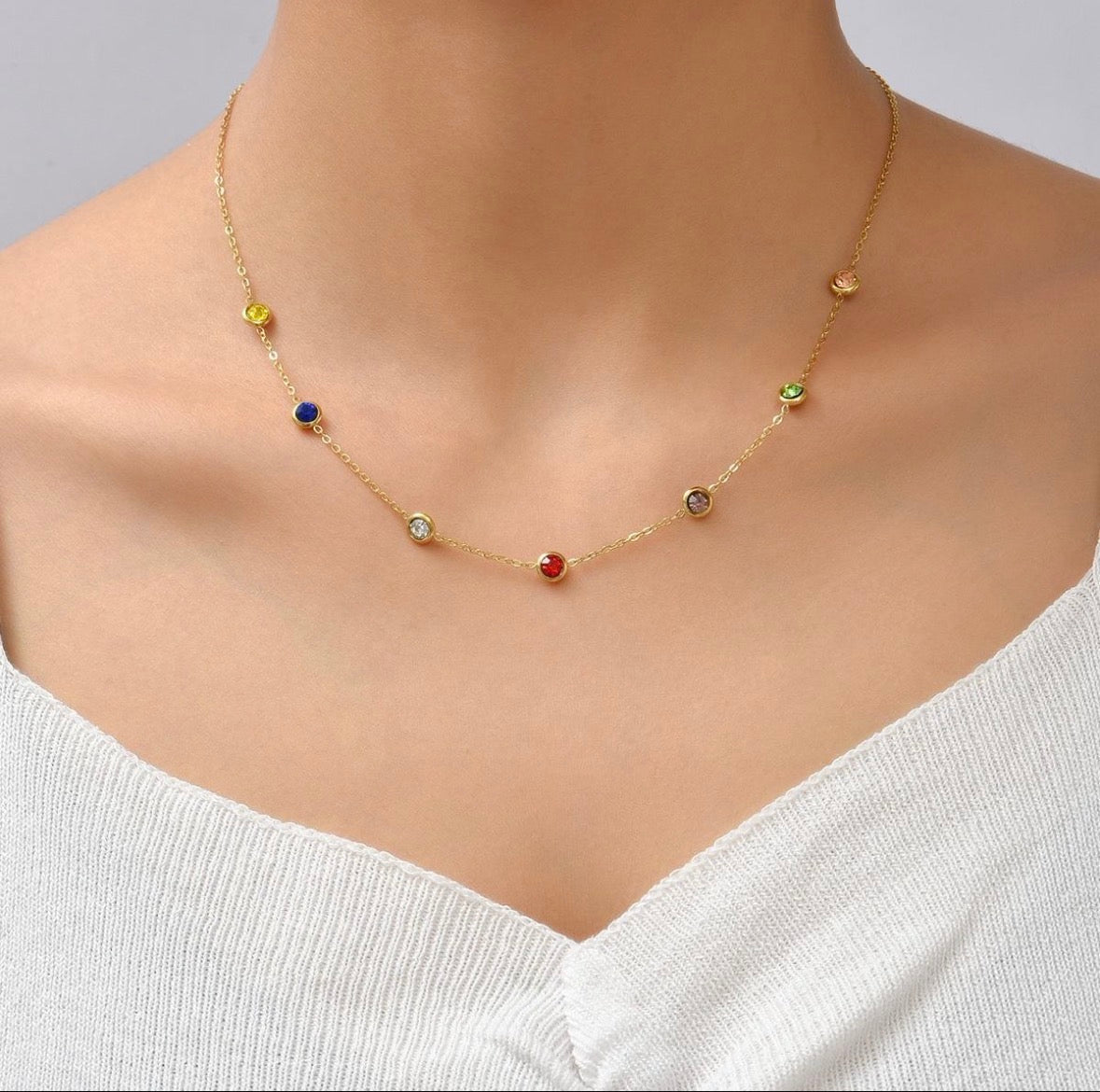 Multi-Color stone charms