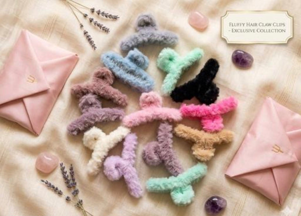 Soft women hair claw