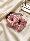 Peach scrunchie