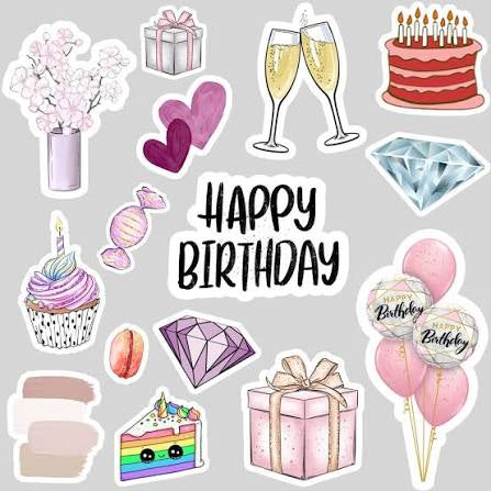 Add cute stickers in box