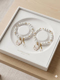 Combo white charm brecelete