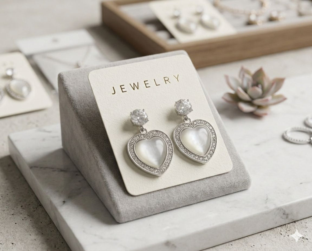 Heart earrings