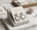 Heart earrings